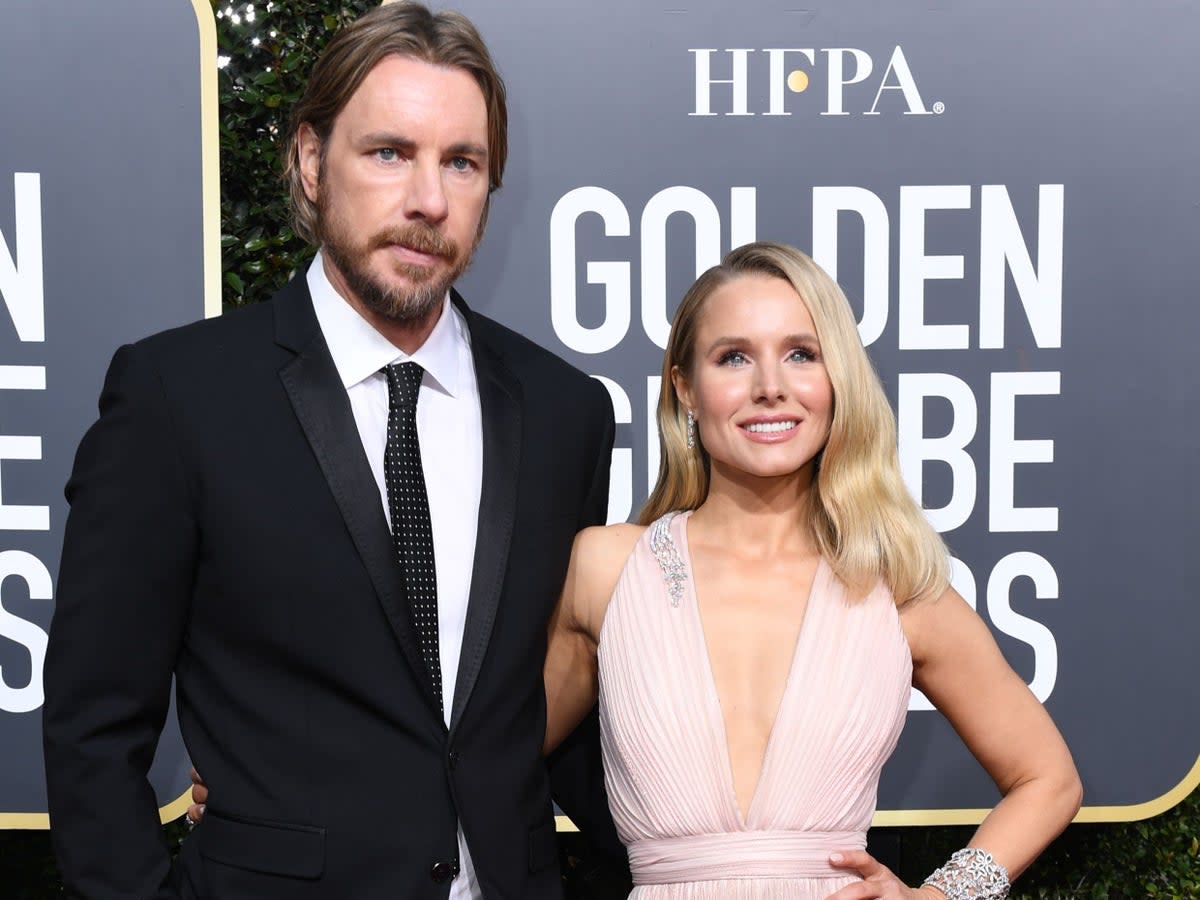 Dax Shepard and Kristen Bell (AFP via Getty Images)
