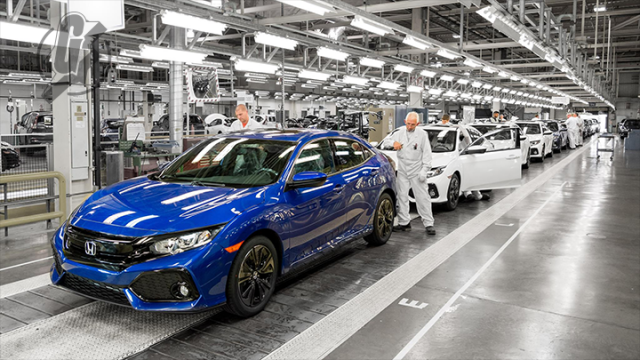 須知道本田在史雲頓的生產線每年可生產16萬台Civic，佔全英國每年汽車生產量的10%。