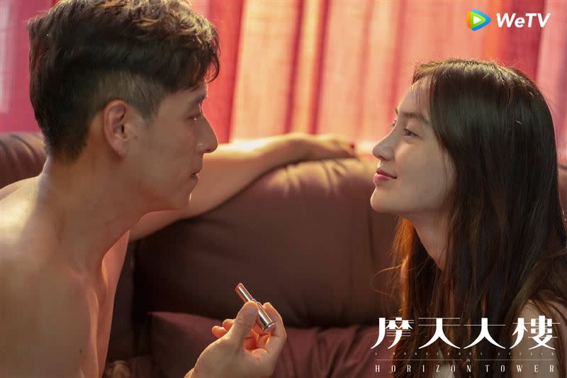 Angelababy與鄭人碩有對手戲。（圖／WeTV提供）