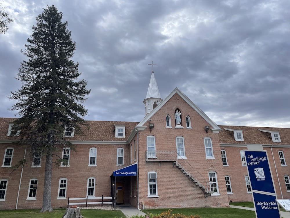 The Red Cloud Indian School in Rapid City, S.D., formerly known as the Holy Rosary Mission, is one of 87 Catholic-run Indian boarding schools in the new list published by a group of Catholic archivists. (Photo: Jenna Kunze)