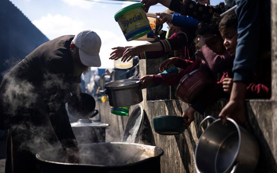 At least one in four Gazans are experiencing catastrophic hunger, the World Bank has revealed
