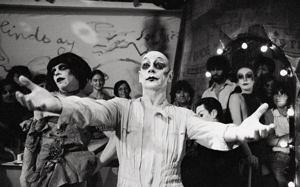 What a performance: Lindsay Kemp  - This content is subject to copyright.