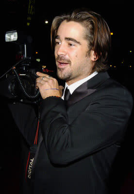 Colin Farrell at the Hollywood premiere of Warner Bros. Alexander