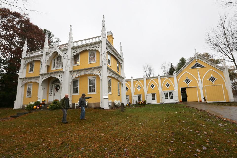 Hunt Edwards and his wife, Katie, talk about their vision of turning the historic Wedding Cake House into an inn and events venue on Summer Street.