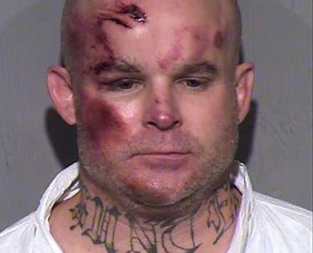 Ryan Giroux, 41, is seen in an undated picture released by the Maricopa County Sheriff's Office in Phoenix, Arizona. REUTERS/Maricopa County Sheriff's Office/Handout via Reuters