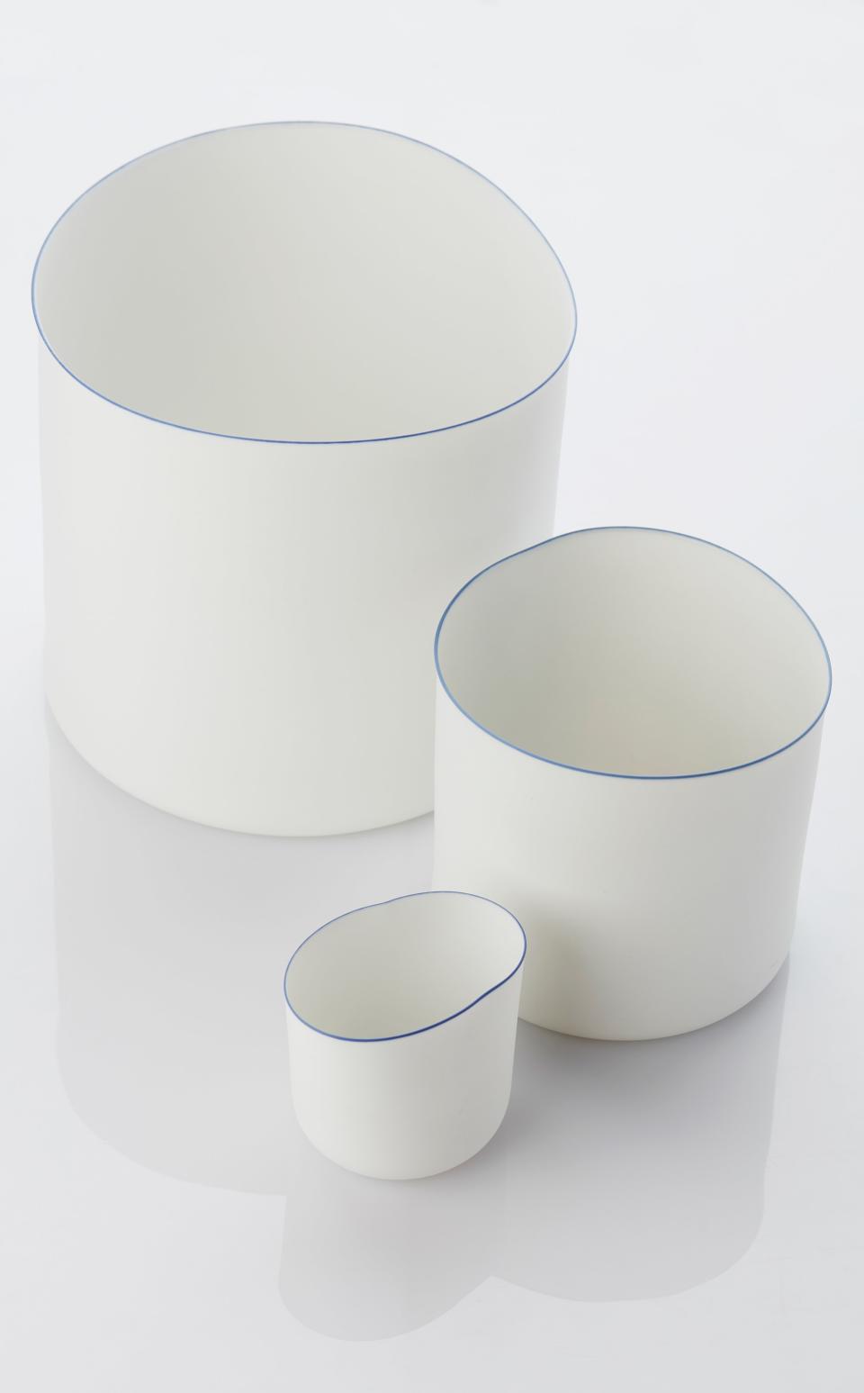 Porcelain candle holders by Pieter Stockmans (from €49)