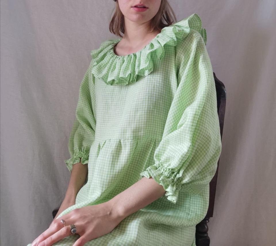 <p>Size range: UK 6-22</p><p>Made of natural and deadstock fabrics, Benjamin Fox creates picnic-worthy dresses and blouses perfect to lounge around in on a late summer evening.</p><p><a class="link " href="https://benjaminfox.com.co/" rel="nofollow noopener" target="_blank" data-ylk="slk:SHOP BENJAMIN FOX NOW;elm:context_link;itc:0;sec:content-canvas">SHOP BENJAMIN FOX NOW</a></p>