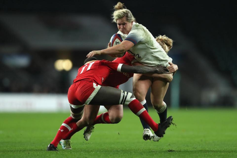 “Talented”: Marlie Packer in action for England against Canada (Getty Images)