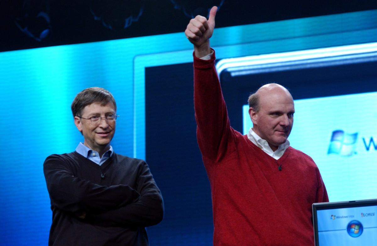 Steve Ballmer, once Bill Gates’ assistant, is now richer than his former mentor