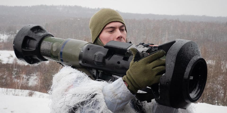 Ukraine NLAW anti-tank missile