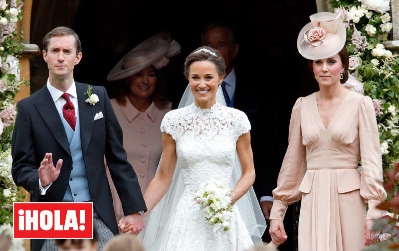 Kate Middleton, el día de la boda de su hermana Pippa 