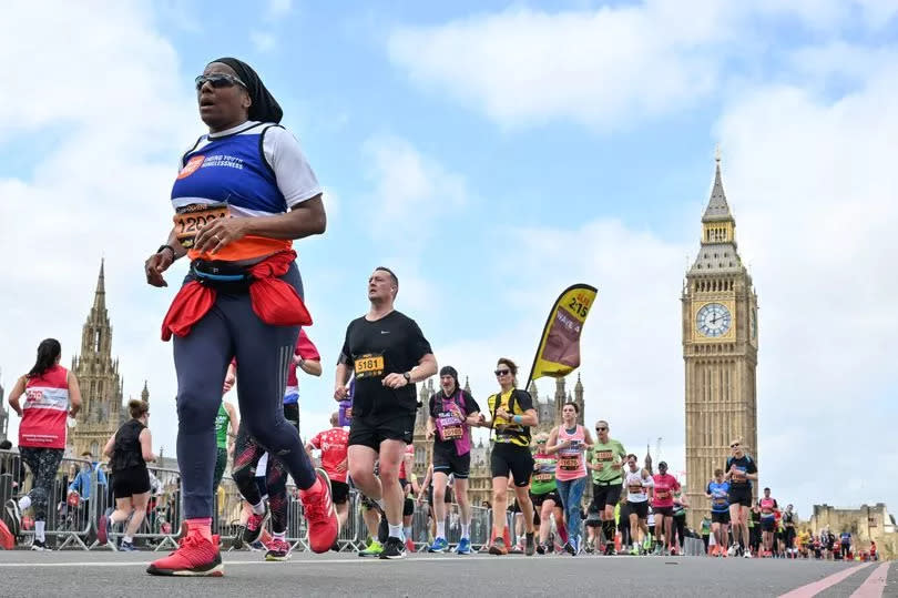 The London Marathon -Credit:PA