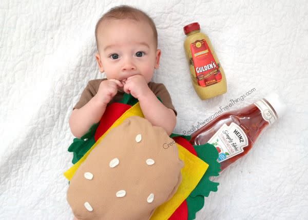 Baby Hamburger Costume