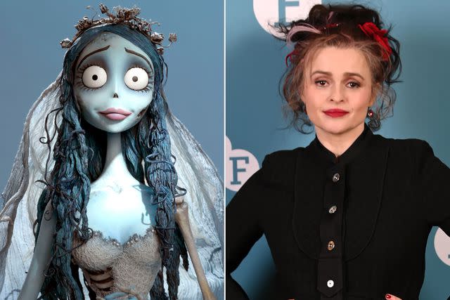 <p>Warner Brothers/courtesy Everett; Eamonn M. McCormack/Getty</p> Helena Bonham Carter - Emily, the Corpse Bride