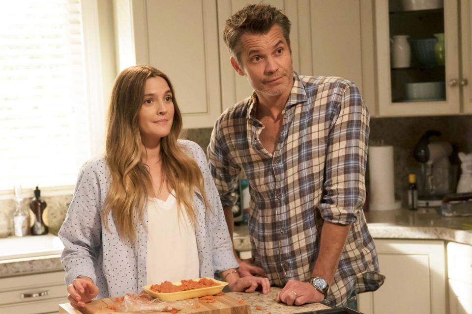 Drew Barrymore and Timothy Olyphant in 'Santa Clarita Diet' Netflix