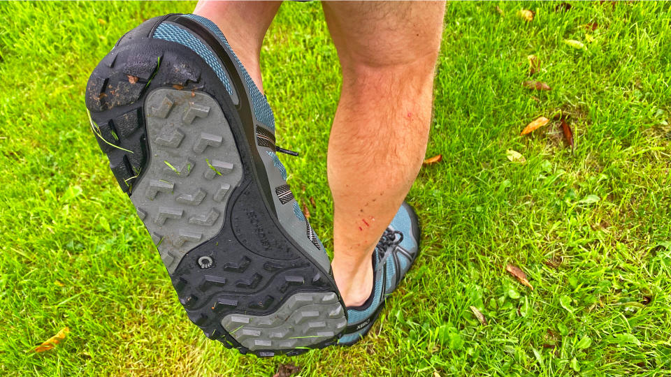 Xero Mesa Trail WP sole lugs