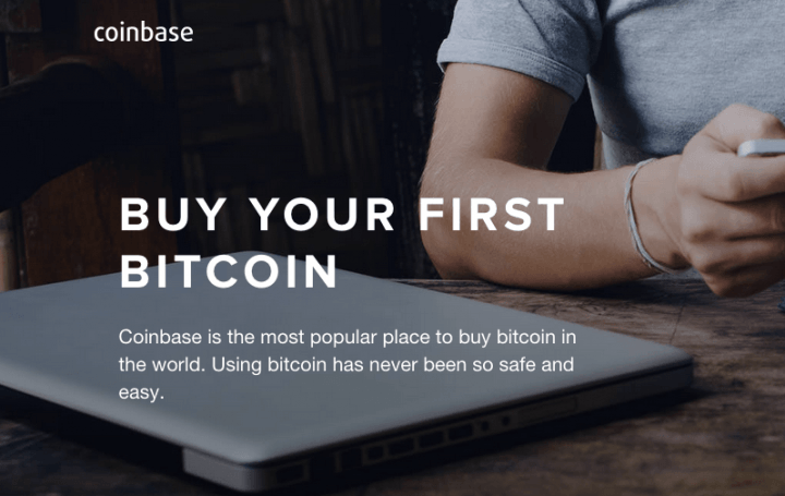 Coinbase screen