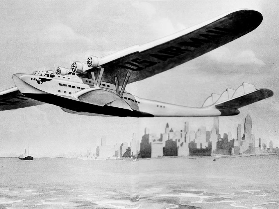 Pan American floatplane
