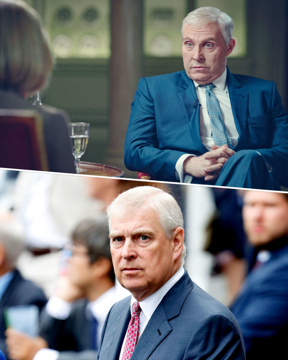 Prince Andrew (Netflix, Getty Images)