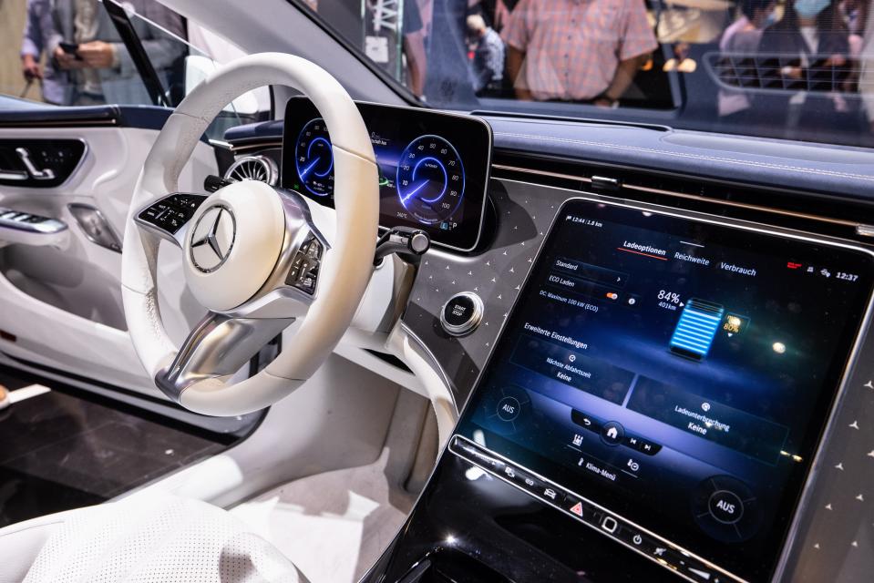 Mercedes AMG EQS interior