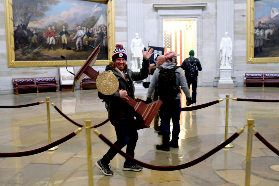 Image: Riot at the Capitol (Win McNamee / Getty Images)