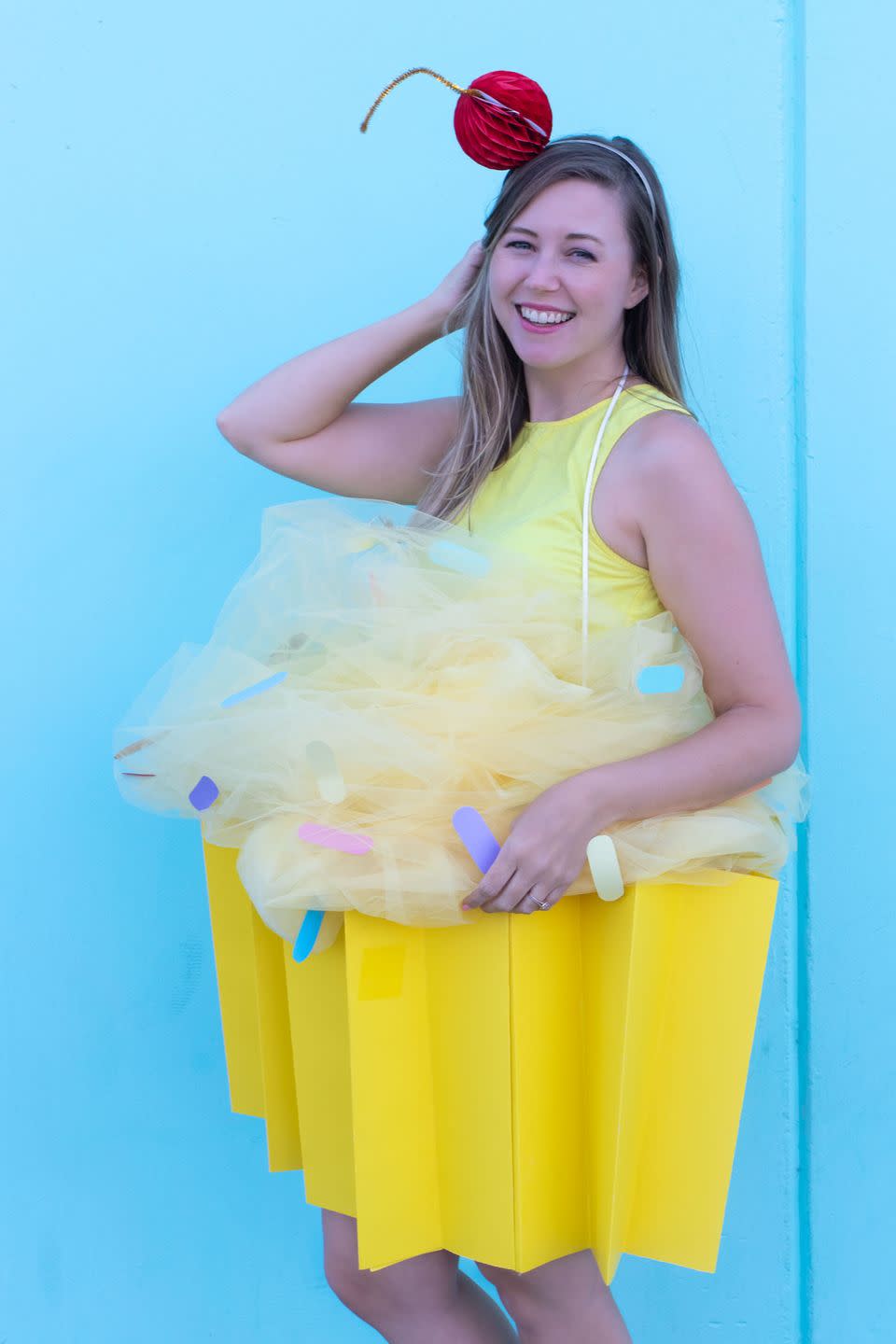 <p>This sweet costume takes the cake for easy (as pie) Halloween attire.</p><p><strong>Get the tutorial at <a href="https://www.clubcrafted.com/cupcake-costume-halloween/" rel="nofollow noopener" target="_blank" data-ylk="slk:Club Crafted;elm:context_link;itc:0;sec:content-canvas" class="link ">Club Crafted</a>.</strong></p><p><a class="link " href="https://go.redirectingat.com?id=74968X1596630&url=https%3A%2F%2Fwww.walmart.com%2Fip%2FAstrobrights-Colored-Cardstock-8-5-x-11-65-lb-176-gsm-Spectrum-25-Color-Assortment-75-Sheets%2F104297349&sref=https%3A%2F%2Fwww.countryliving.com%2Fdiy-crafts%2Fg22118522%2Fteen-halloween-costumes%2F" rel="nofollow noopener" target="_blank" data-ylk="slk:SHOP CARD STOCK;elm:context_link;itc:0;sec:content-canvas">SHOP CARD STOCK</a></p><p><strong>RELATED:</strong> <a href="https://www.countryliving.com/food-drinks/g604/halloween-cake-recipes-1008/" rel="nofollow noopener" target="_blank" data-ylk="slk:70 Easy Halloween Cakes That Are Wickedly Impressive;elm:context_link;itc:0;sec:content-canvas" class="link ">70 Easy Halloween Cakes That Are Wickedly Impressive</a></p>