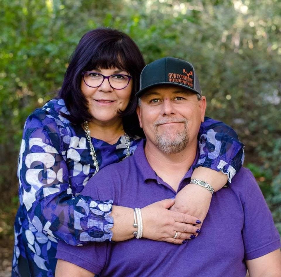 Kimberley Chavez Lopez Byrd and Jesse Byrd Sr. pictured in an undated photograph. Kimberley Byrd was an adored educator in Arizona.