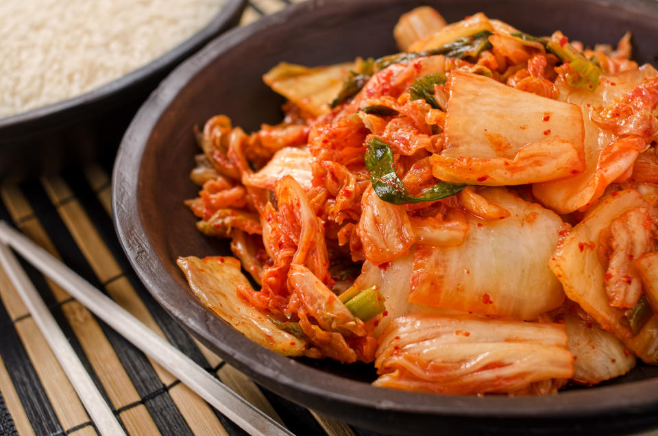 bowl of kimchi