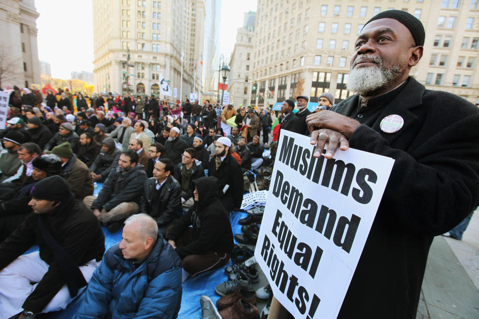 Rally Protests Religious Profiling Of Muslim Communities In New York