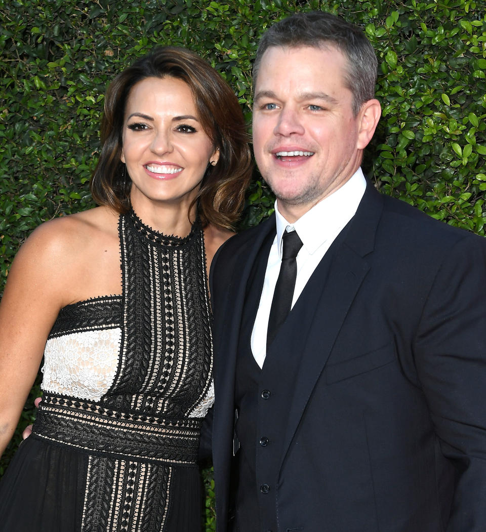 Could Matt Damon and his family be moving to Australia permanently? Luciana Barroso was on the red carpet at the opening night of Mercedes Benz Fashion Week and debunked the rumours. Source: Getty