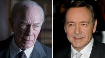 <p>Der Vorgang erscheint einmalig: Nach Missbrauchsvorwürfen gegen Kevin Spacey (rechts) entschied Regisseur Ridley Scott seinen Hauptdarsteller in "Alles Geld der Welt" nachträglich aus dem Film zu entfernen und ihn durch Christopher Plummer (links) zu ersetzen. (Bild: 2017 Giles Keyte / Tobis Film / Ben A. Pruchnie / Getty)</p>