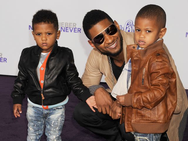 Jeffrey Mayer/WireImage Usher with Cinco and Naviyd