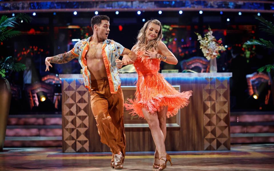 Voters saved Helen Skelton from the dance-off - Guy Levy/BBC