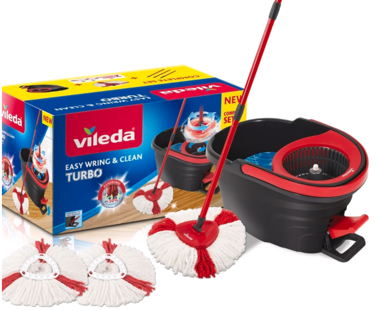 Vileda Easy Wring & Clean Turbo Mop.