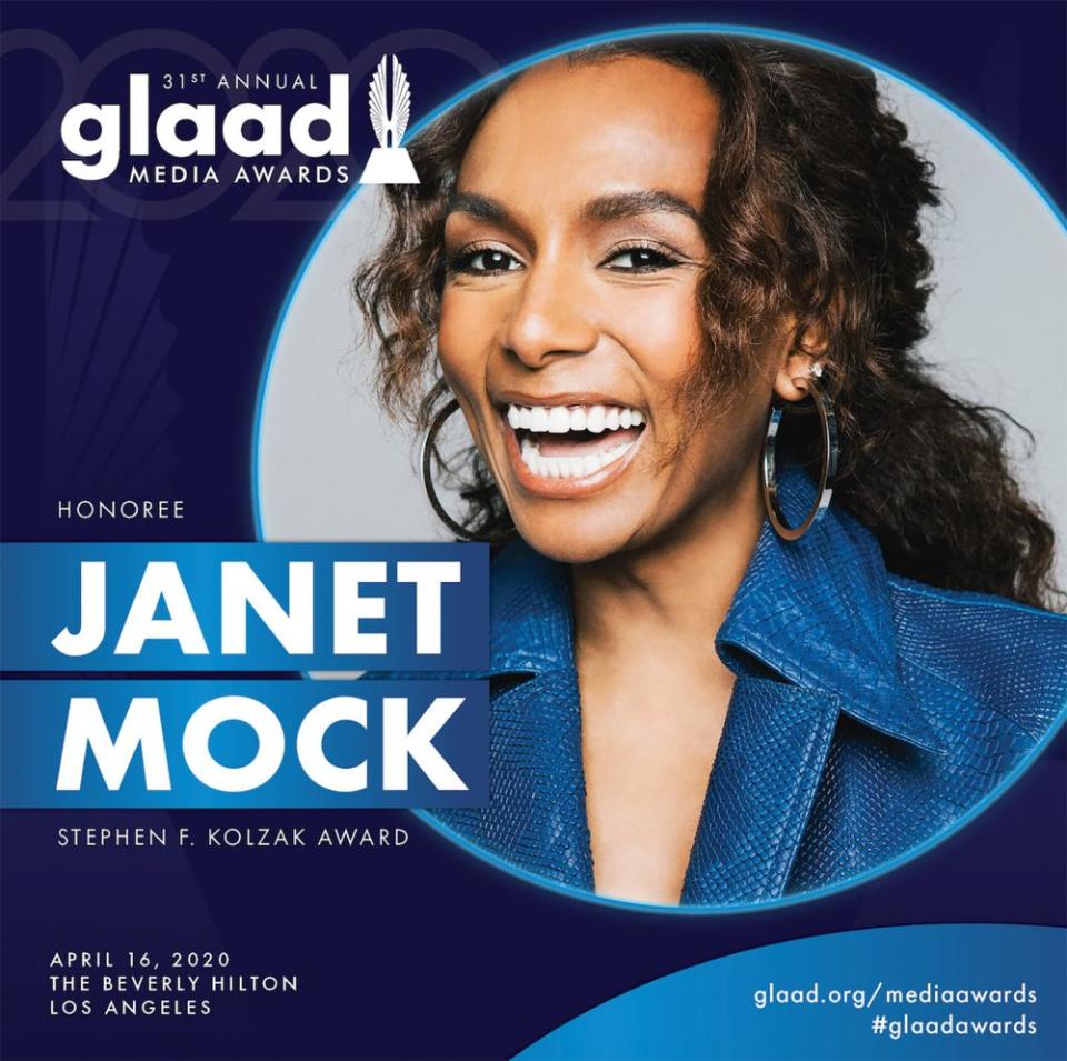 Janet Mock | Courtesy GLAAD Media Awards