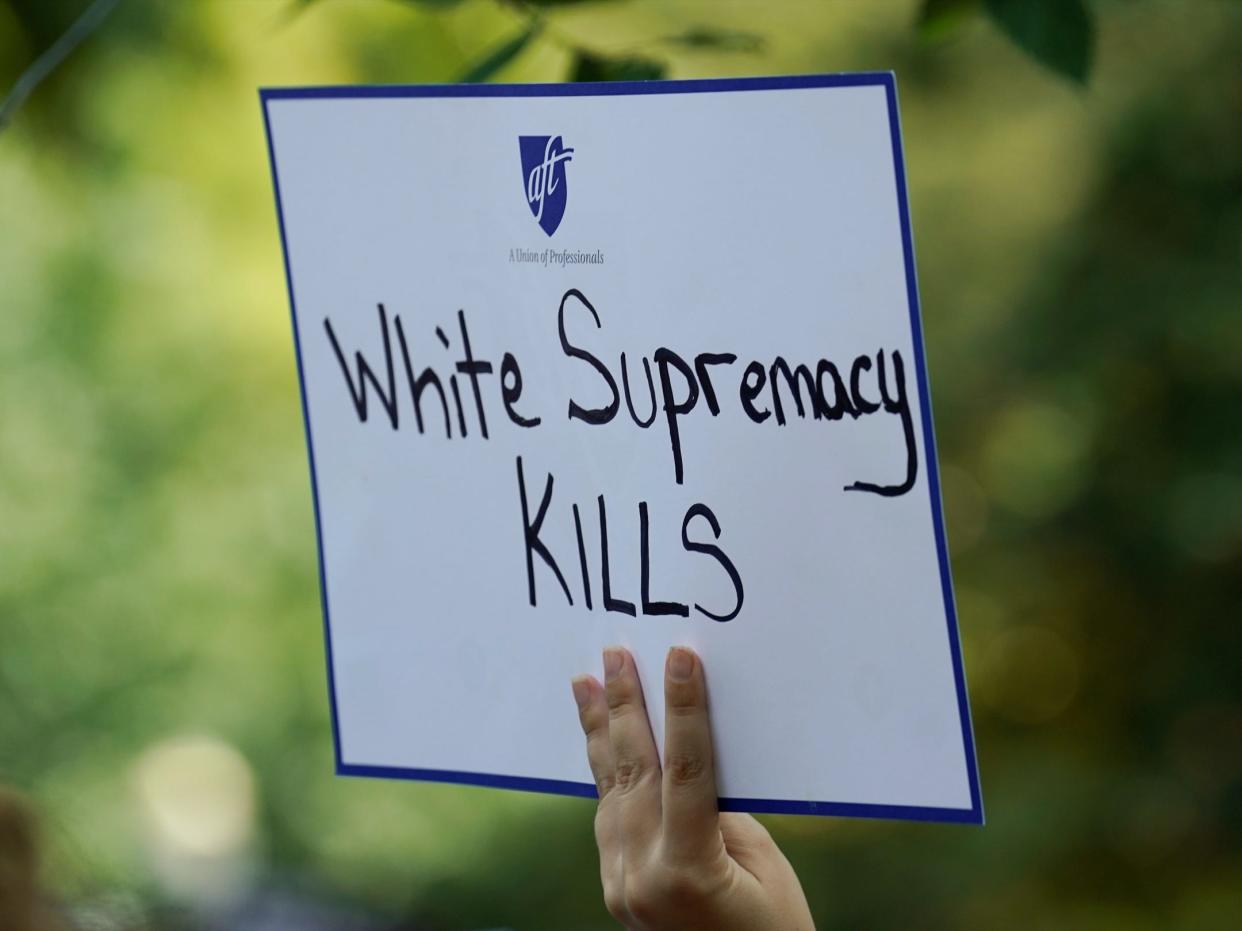 white supremacy kills protest