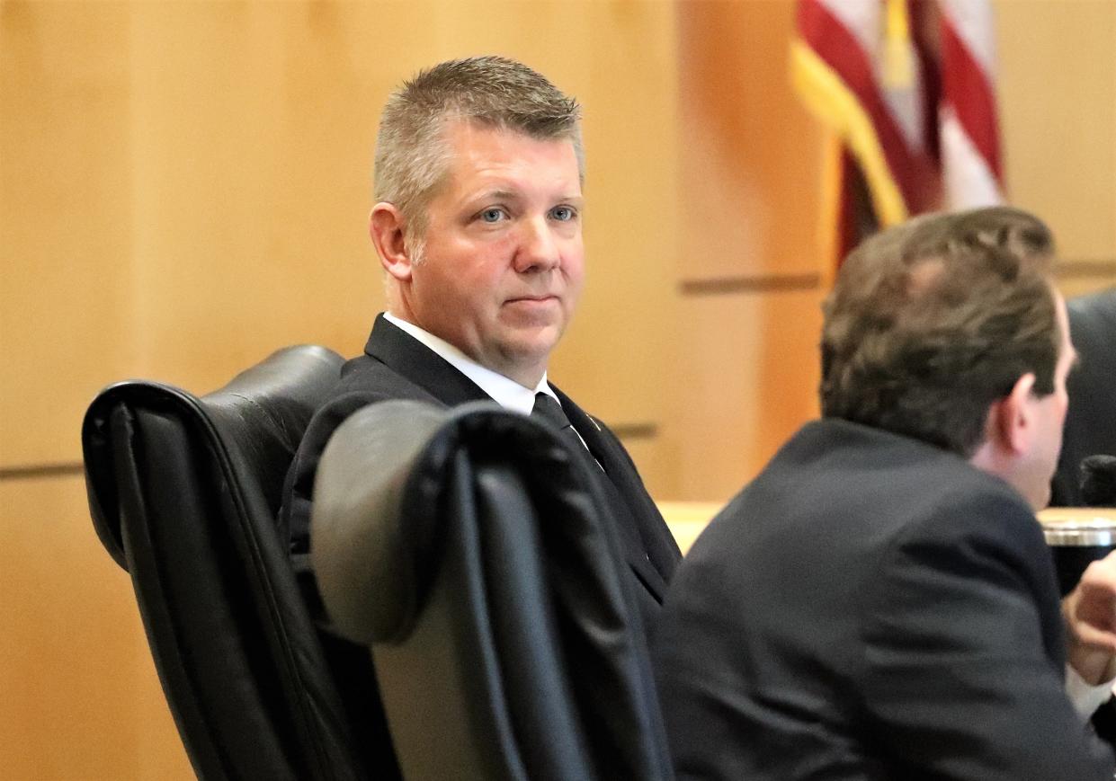 Shasta County Executive Officer Matt Pontes said Leonard Moty notified the county that he would not be at the Board of Supervisors meeting on Tuesday, Feb. 8, 2022, when the board held its first meeting since the successful recall of Moty in the Feb. 1 election.