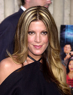 Tori Spelling at the Westwood premiere of Dimension's Scary Movie 2