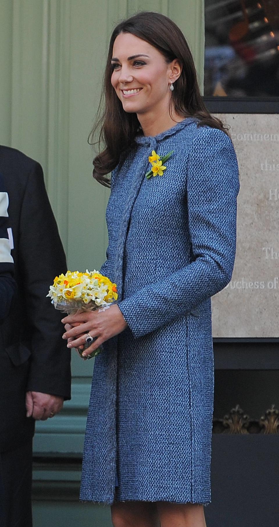 Mayor of London Boris Johnson, Queen Elizabeth II, Camilla, Duchess of Cornwall, and Catherine, Duchess of Cambridge, aka Kate Middleton, unveiling a plaque at Fortnum & Mason during the Queen's Diamond Jubilee year to commemorate the restoration of Piccadilly, before heading inside for a tour of the department store
London, England - 01.03.12
Mandatory Credit: Will Alexander/WENN.com