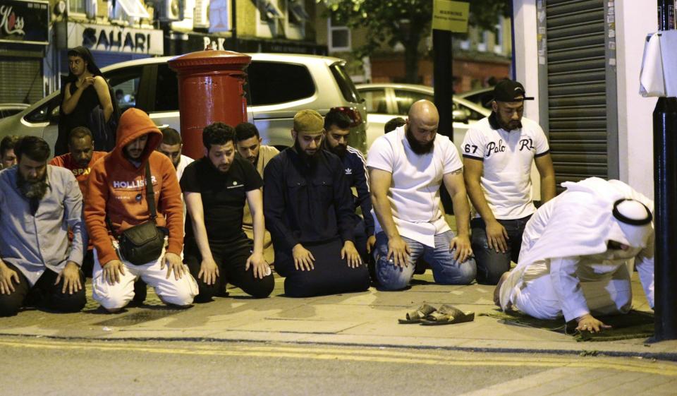 Ataque en una mezquita de Londres