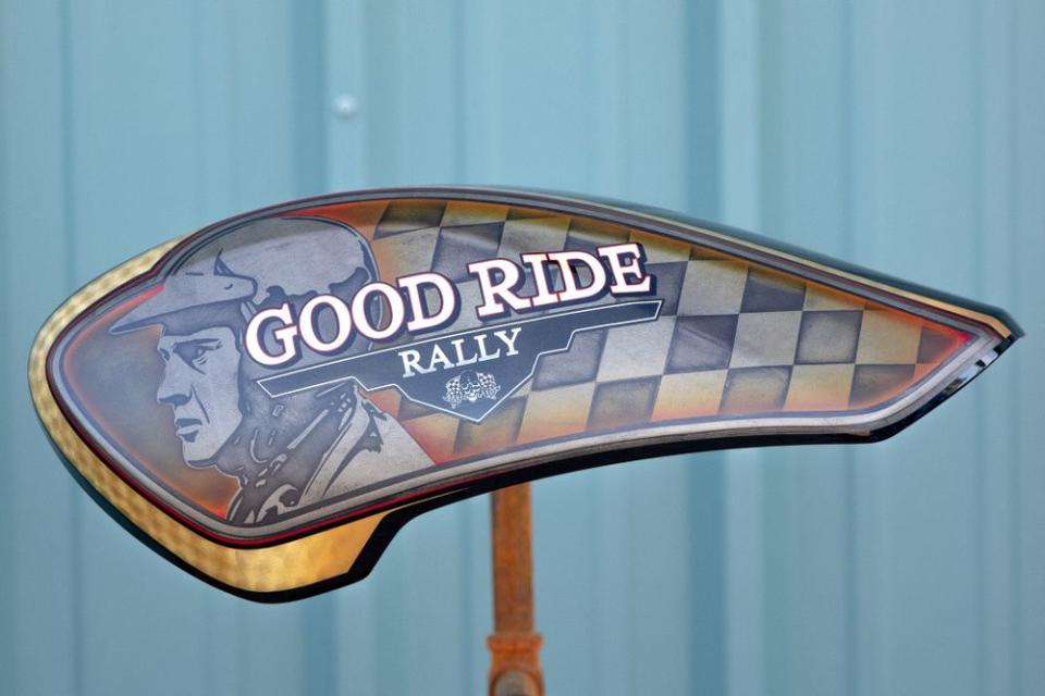 Good Ride Rally tank up for auction | Good Ride Rally