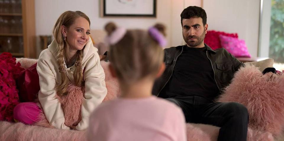 Juno Temple and Brett Goldstein in “Ted Lasso,” now streaming on Apple TV+.