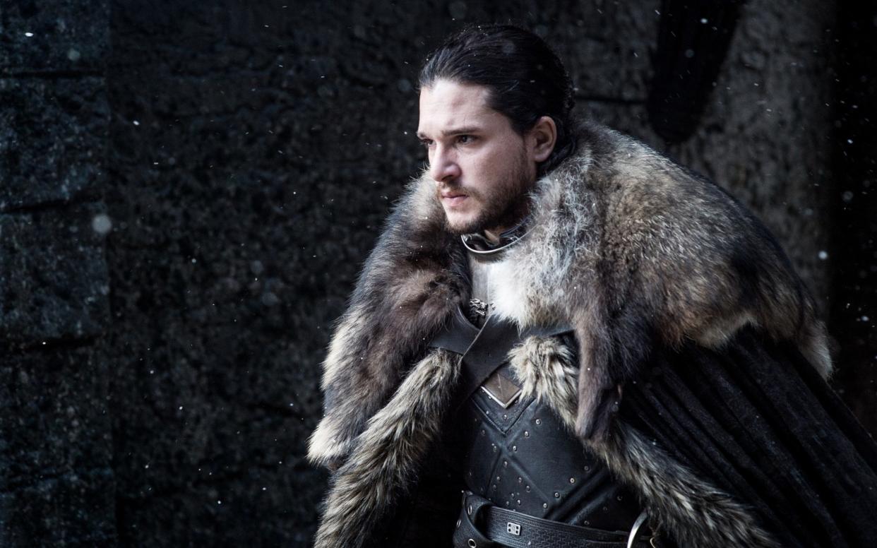 Kit Harington as Jon Snow, who returned from the dead in season six of Game of Thrones - HBO