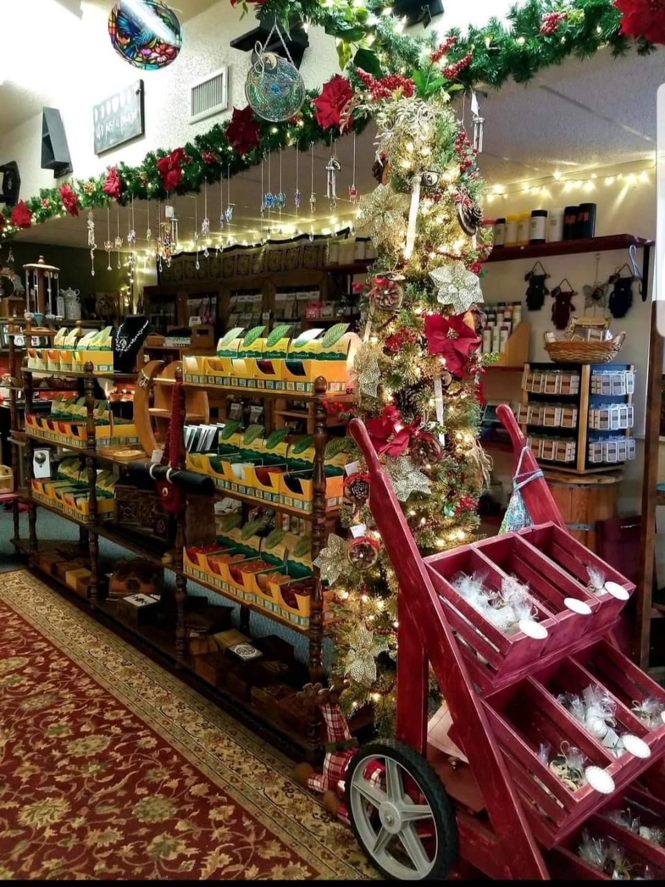 Gypsie Hollow, 2001 S. Central Ave. in Marshfield, offers a variety of plant-based and natural home and bath products, ethically sourced gems and minerals and handcrafted jewelry perfect for holiday gift-giving.