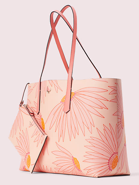 Molly Falling Flower Large Tote. Image via Kate Spade.