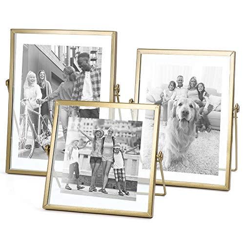 10) Glass Photo Frame Collection (Set of 3)