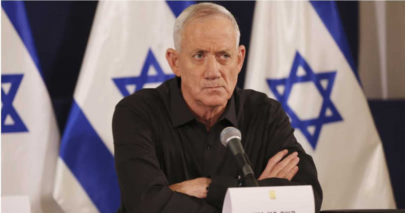 Benny Gantz, a member of Israel's war cabinet.  (Photo/Dazhi/Associated Press)