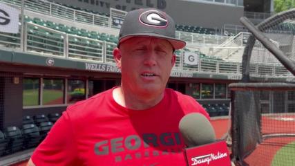 WATCH: Georgia baseball coach Wes Johnson on team's NCAA Tournament chances
