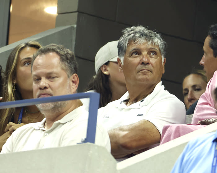 Toni y Maribel Nadal en el Us Open