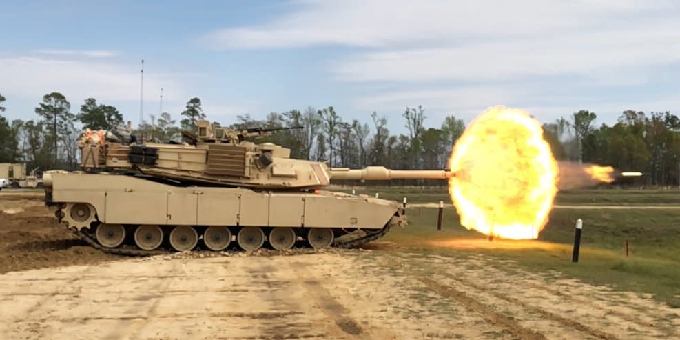 US Army Abrams tank